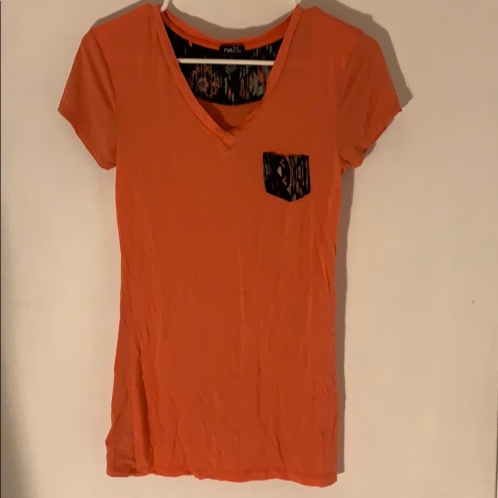 Pink Rue 21 Tee - Picture 2 of 3